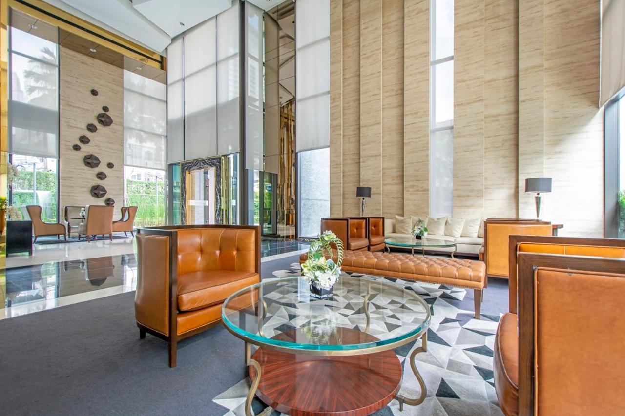Luxury 1Bed 1Bath 300M Bts Phrom Phong, Emporium Emsphere Emquartier Bangkok Eksteriør billede